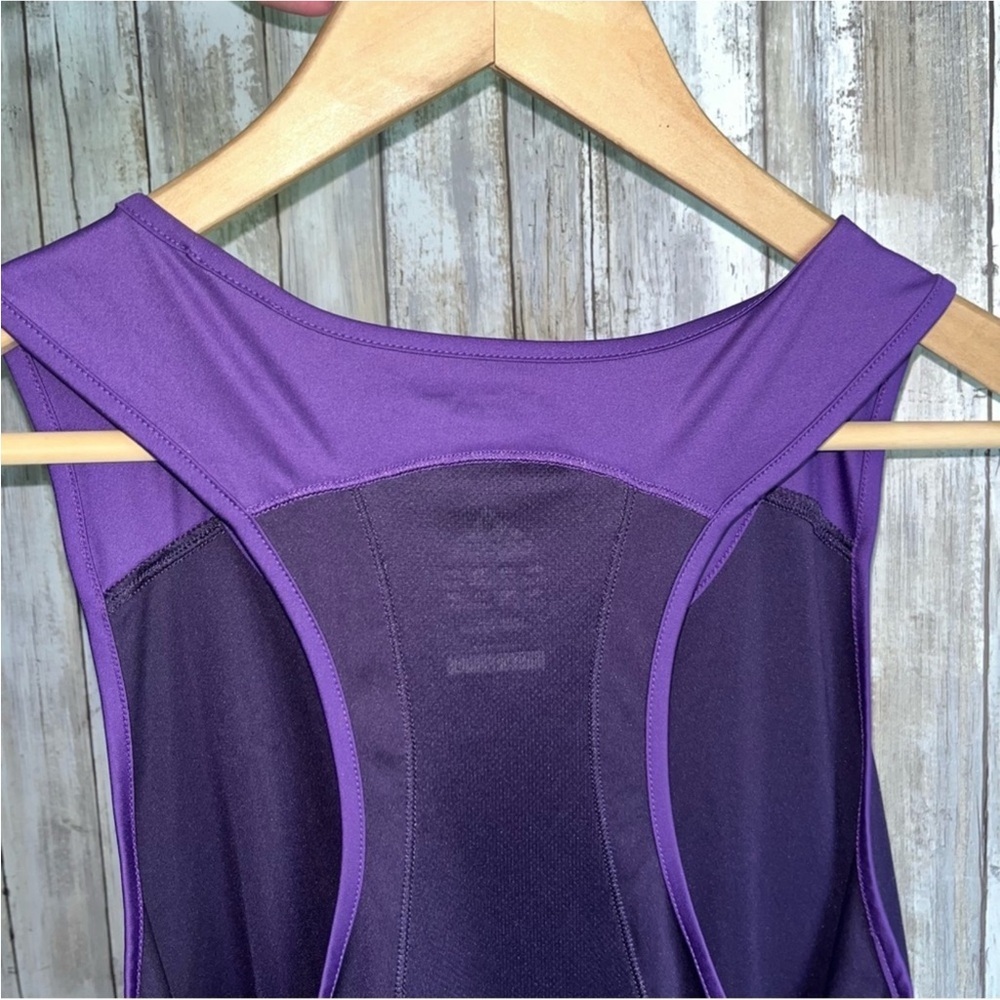 Adidas Purple Top with Yellow Accents - Picture 4 of 6